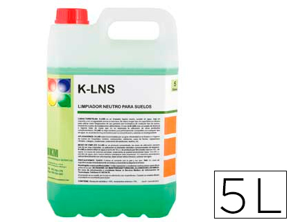 Limpiasuelos neutro aroma manzana 5l.